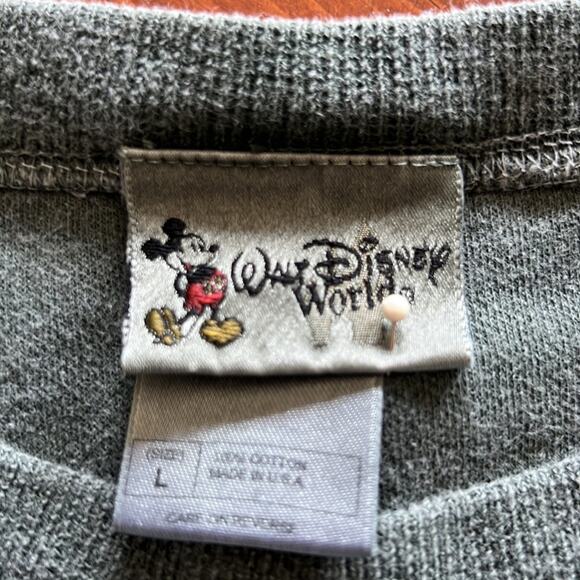Walt Disney World Sweatshirt Top with Embroidered Steamboat Willie Mickey Mouse - Picture 3 of 9